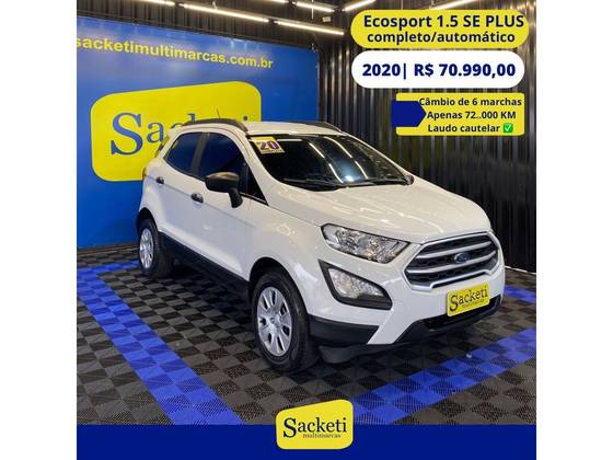 FORD ECOSPORT 1.5 TI-VCT FLEX SE DIRECT AUTOMÁTICO FORD ECOSPORT 1.5 TI-VCT FLEX SE DIRECT AUTOMÁTICO